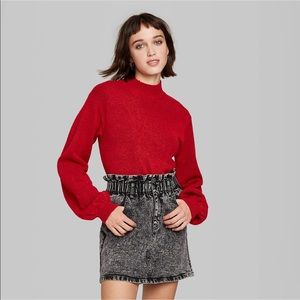 4/$20 Wild Fable-Mock Turtle Neck Sweater